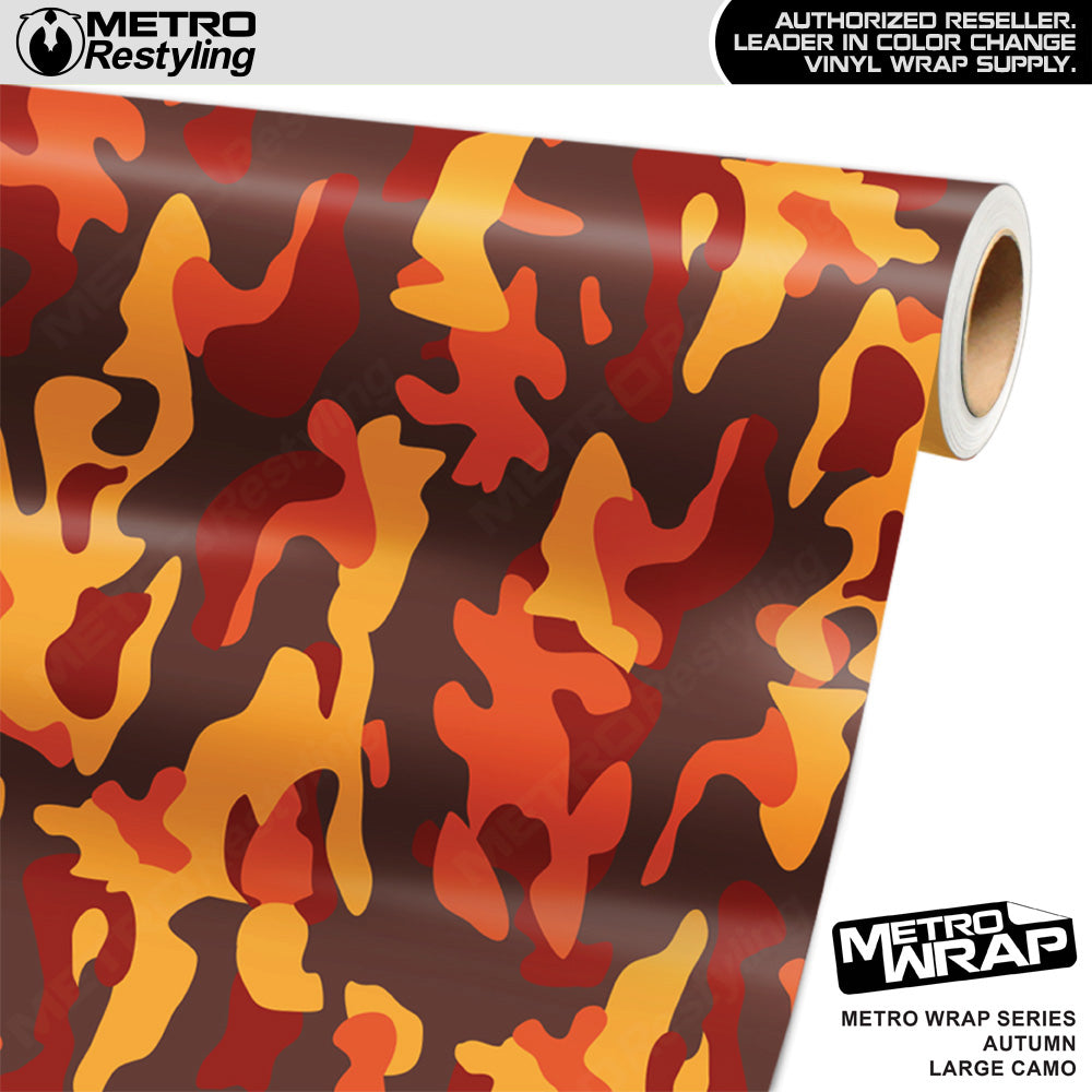Metro Wrap Large Classic Autumn Camouflage Vinyl Film