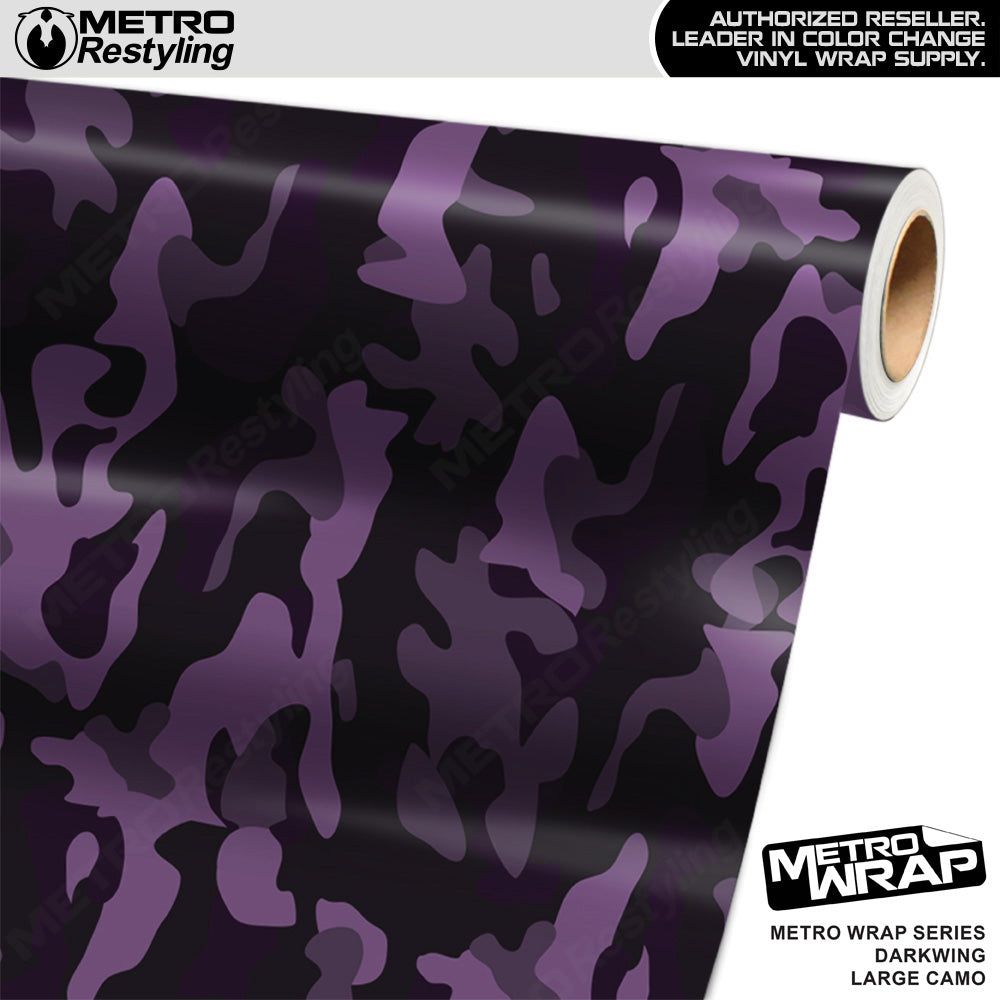 Metro Wrap Large Classic Darkwing Camouflage Vinyl Film