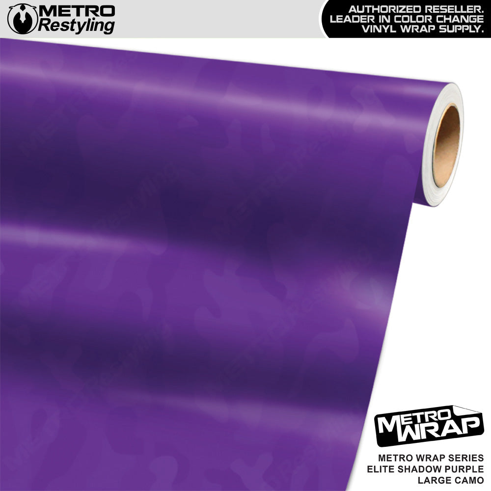 Metro Wrap Large Classic Elite Shadow Purple Camouflage Vinyl Film