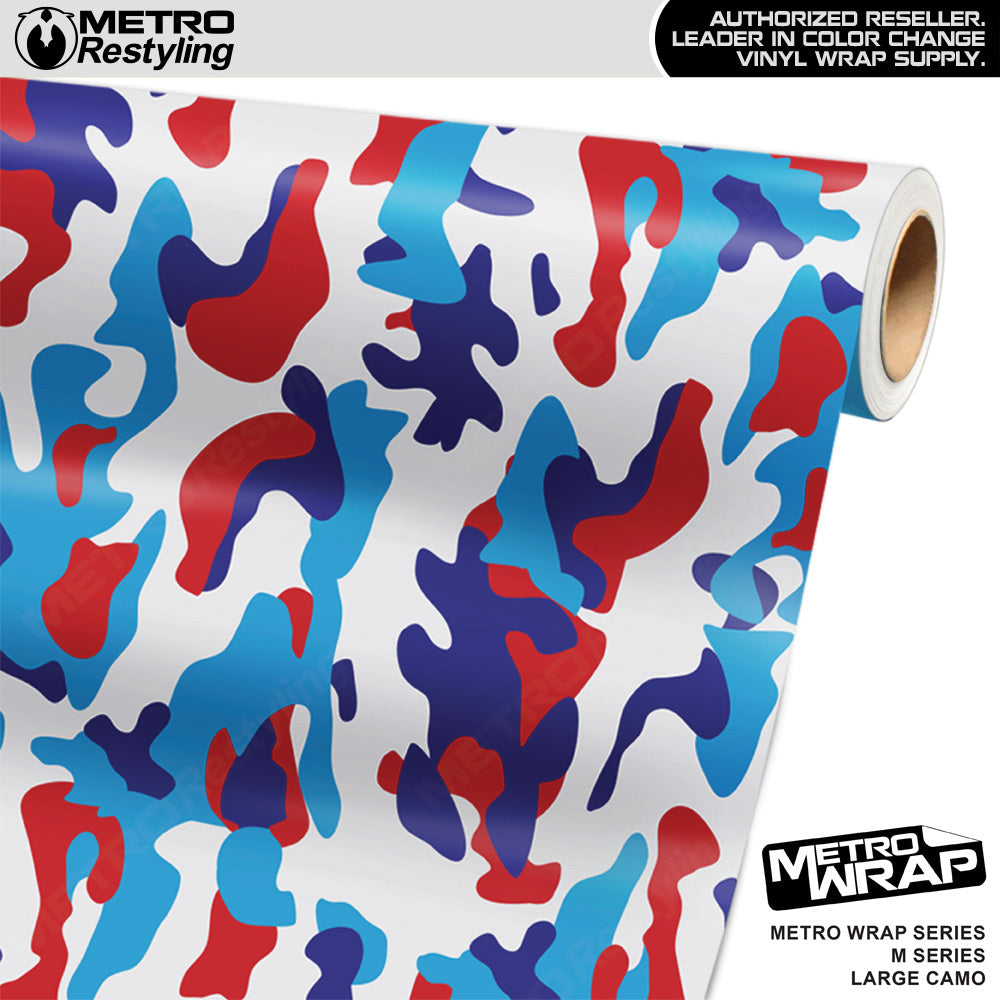 Metro Wrap Large Classic M Series Camouflage Vinyl Film