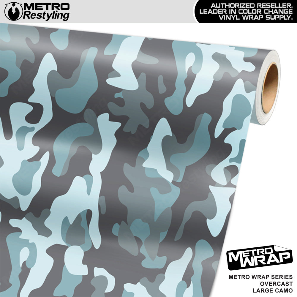 Metro Wrap Large Classic Overcast Camouflage Vinyl Film