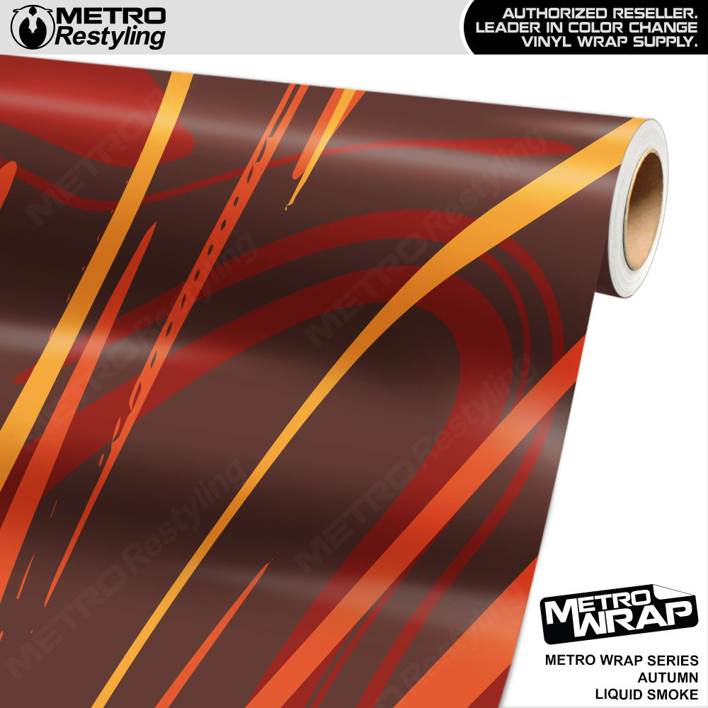 Metro Wrap Liquid Smoke Autumn Vinyl Film