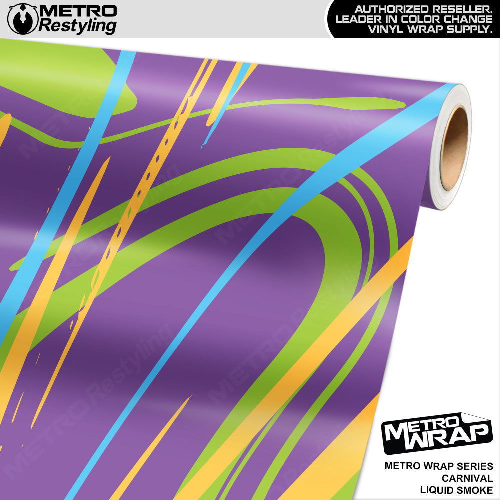 Metro Wrap Liquid Smoke Carnival Vinyl Film