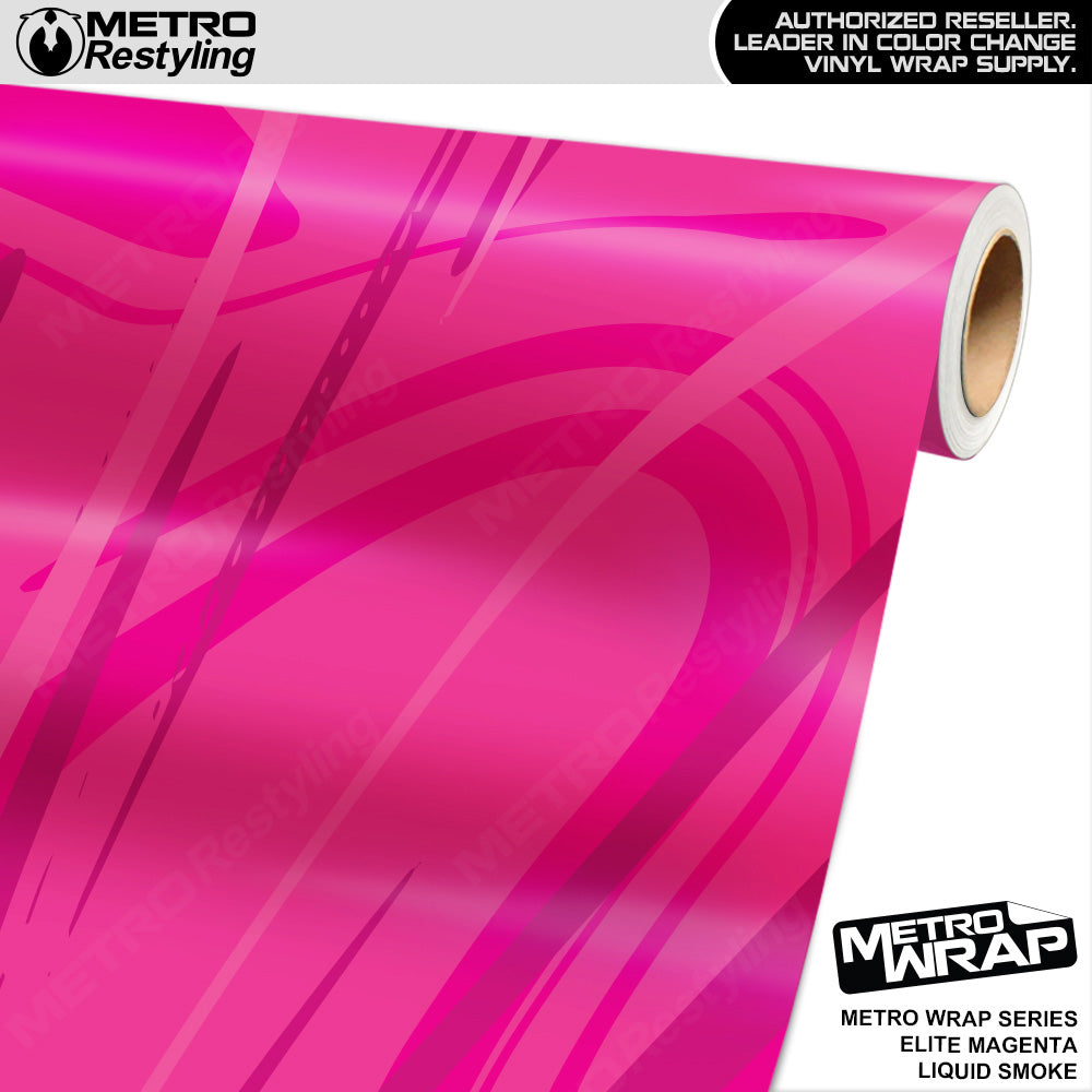 Metro Wrap Liquid Smoke Elite Magenta Vinyl Film