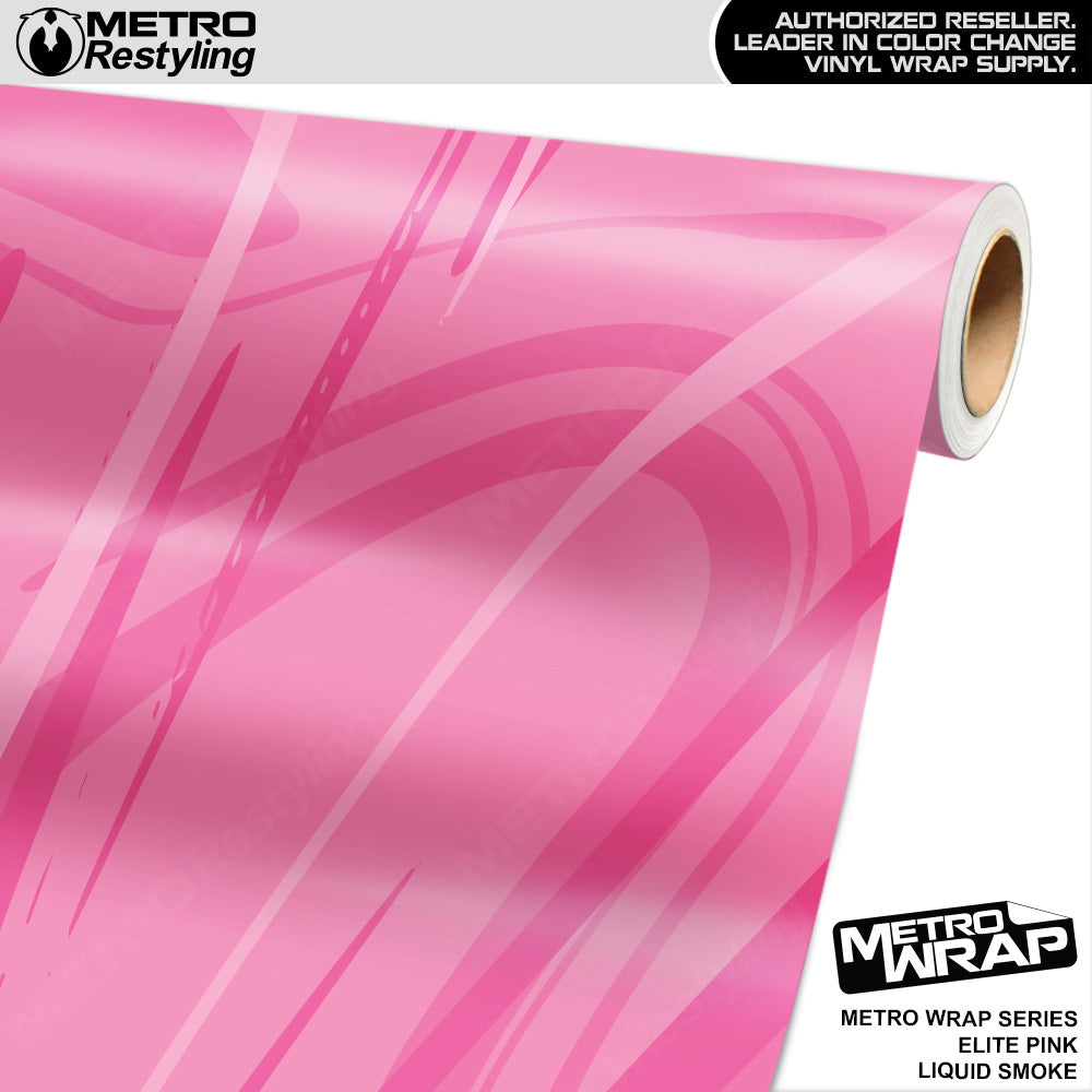 Metro Wrap Liquid Smoke Elite Pink Vinyl Film