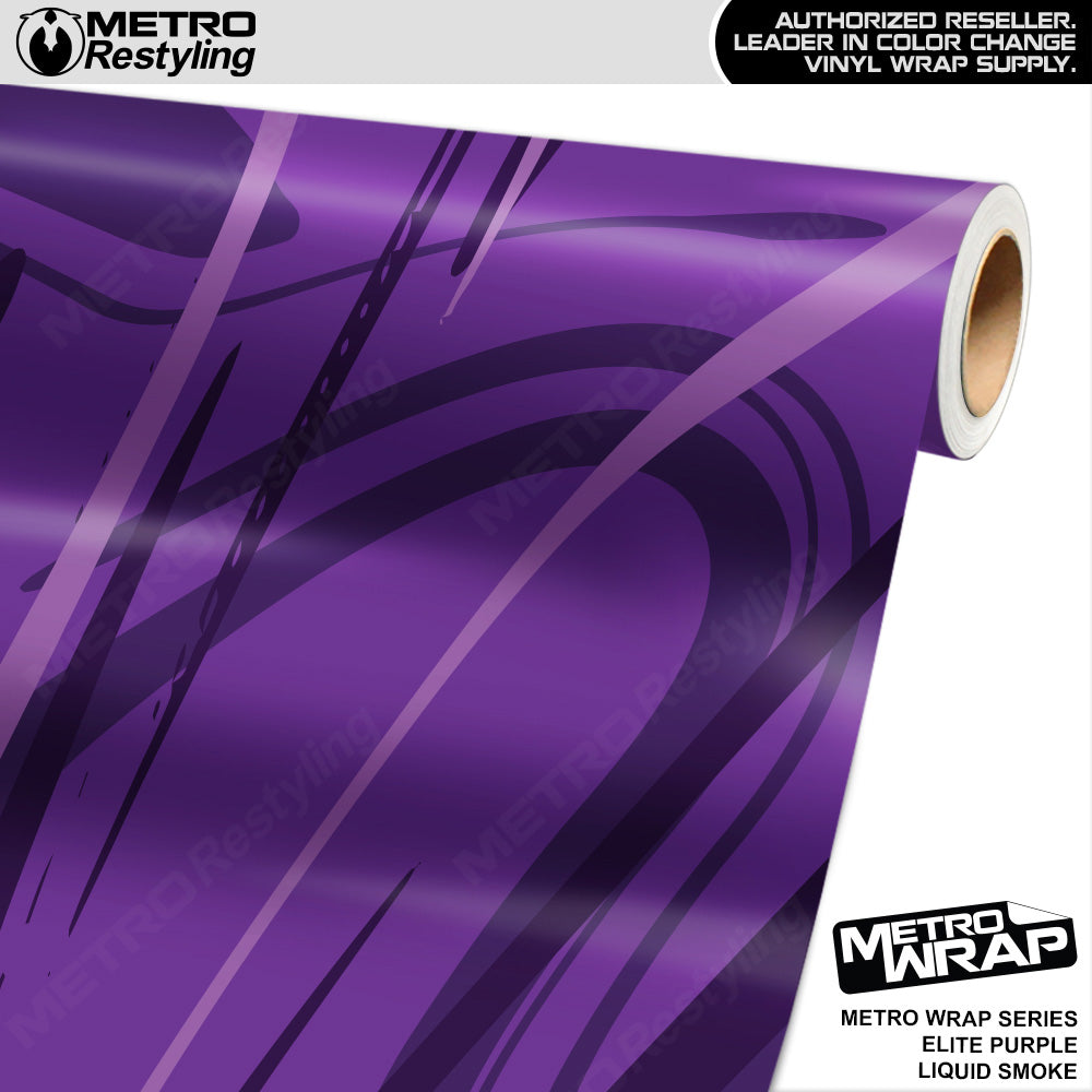 Metro Wrap Liquid Smoke Elite Purple Vinyl Film