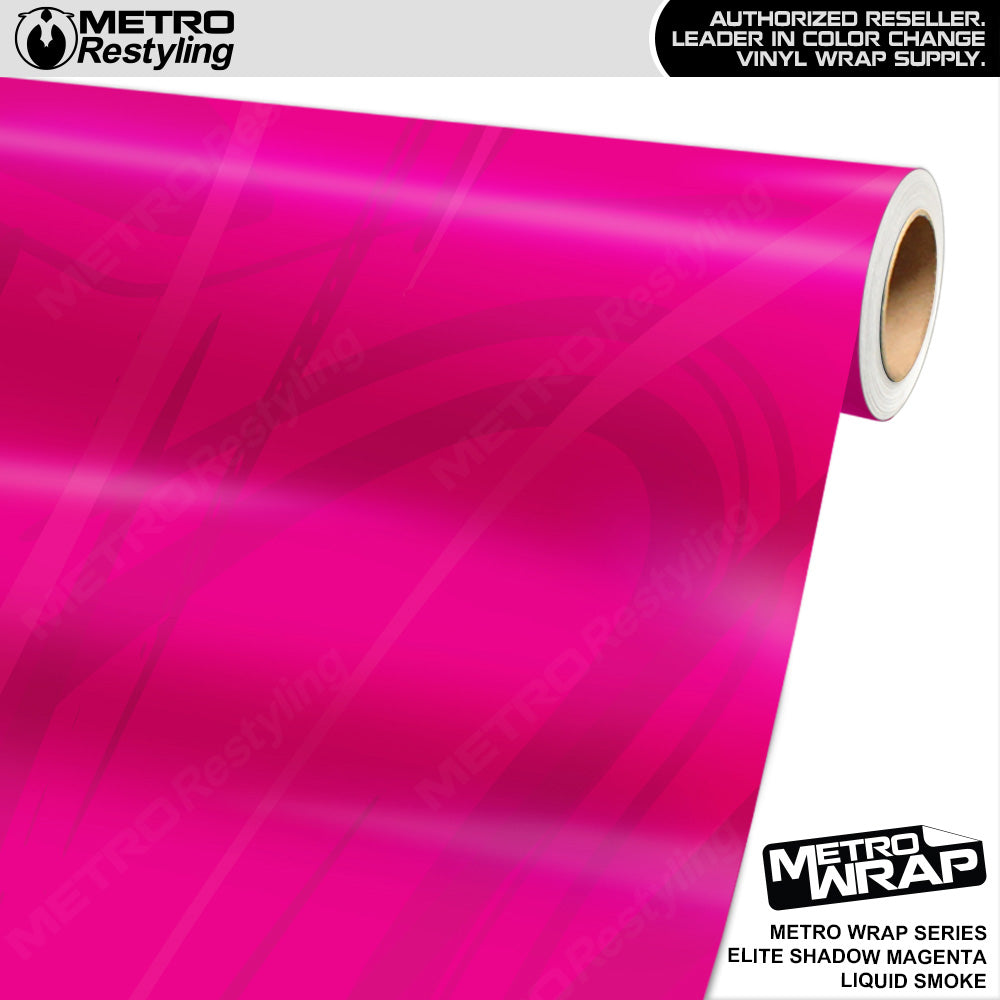 Metro Wrap Liquid Smoke Elite Shadow Magenta Vinyl Film