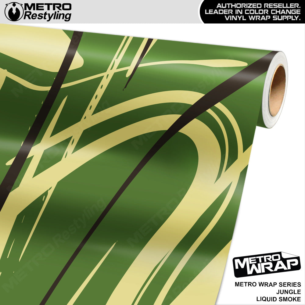 Metro Wrap Liquid Smoke Jungle Vinyl Film