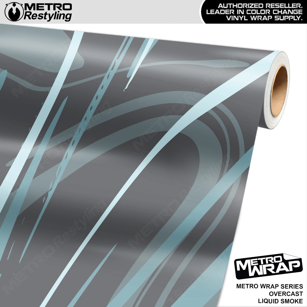 Metro Wrap Liquid Smoke Overcast Vinyl Film