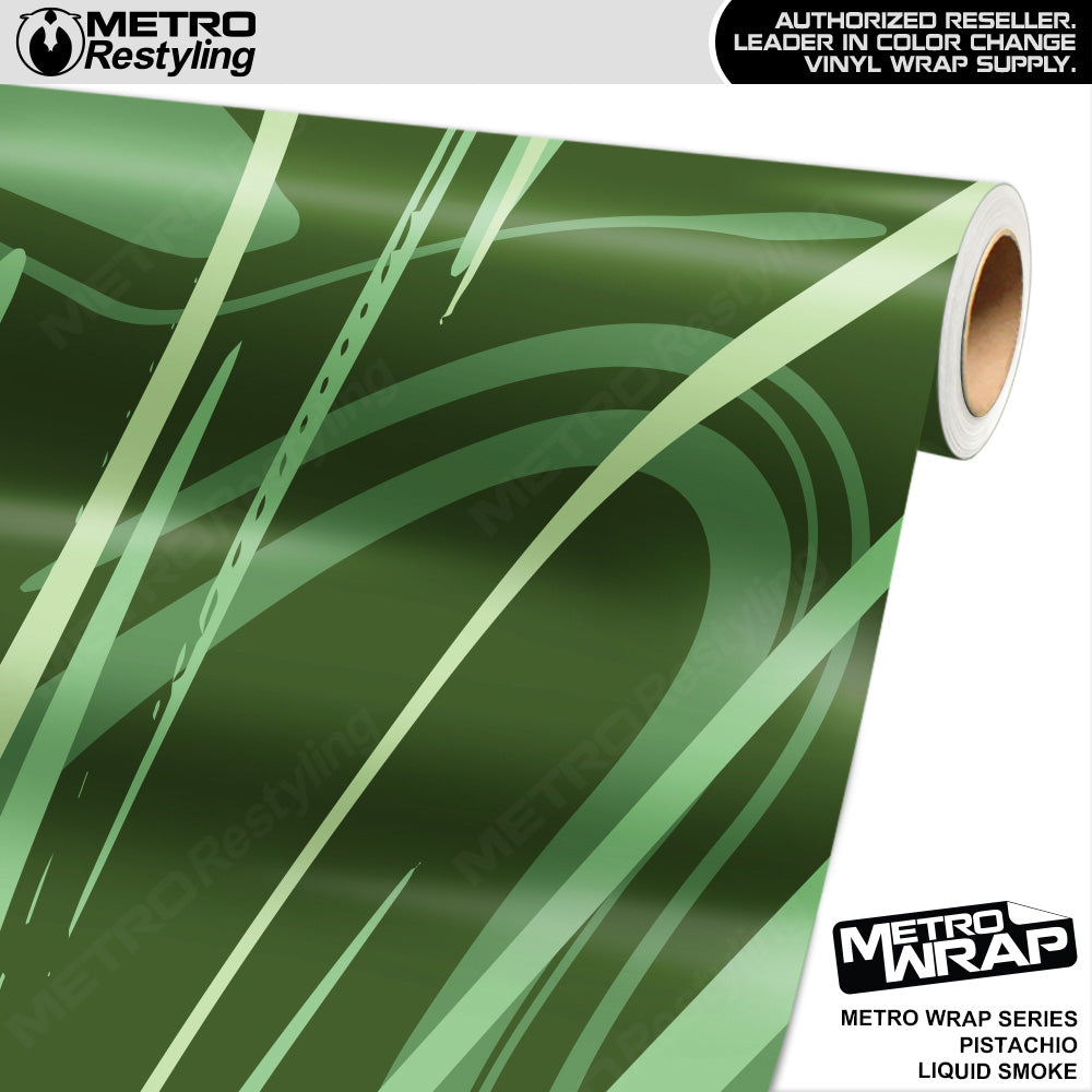 Metro Wrap Liquid Smoke Pistachio Vinyl Film
