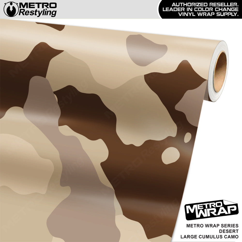 Metro Wrap Large Cumulus Desert Camouflage Vinyl Film