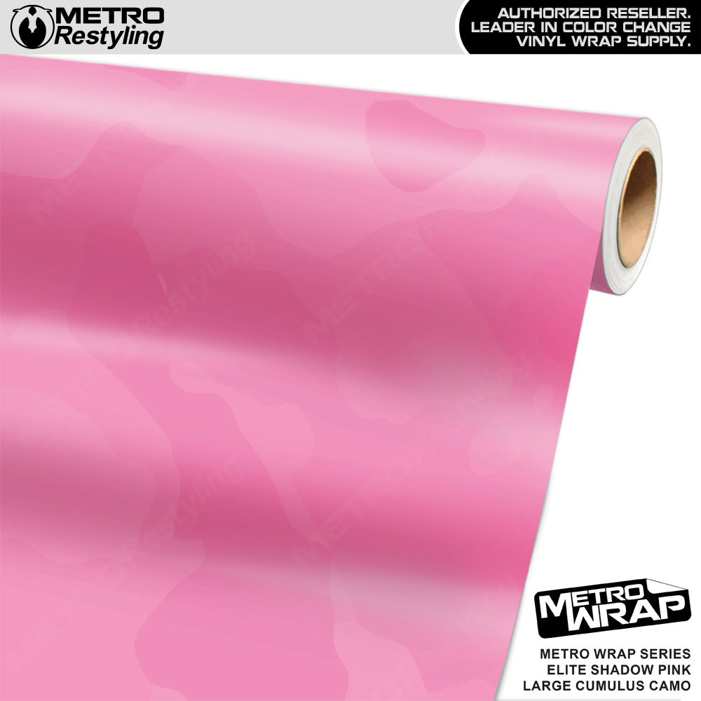 Metro Wrap Large Cumulus Elite Shadow Pink Camouflage Vinyl Film