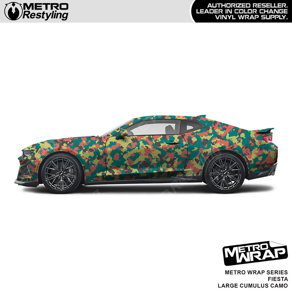 Metro Wrap Large Cumulus Fiesta Camouflage Vinyl Film