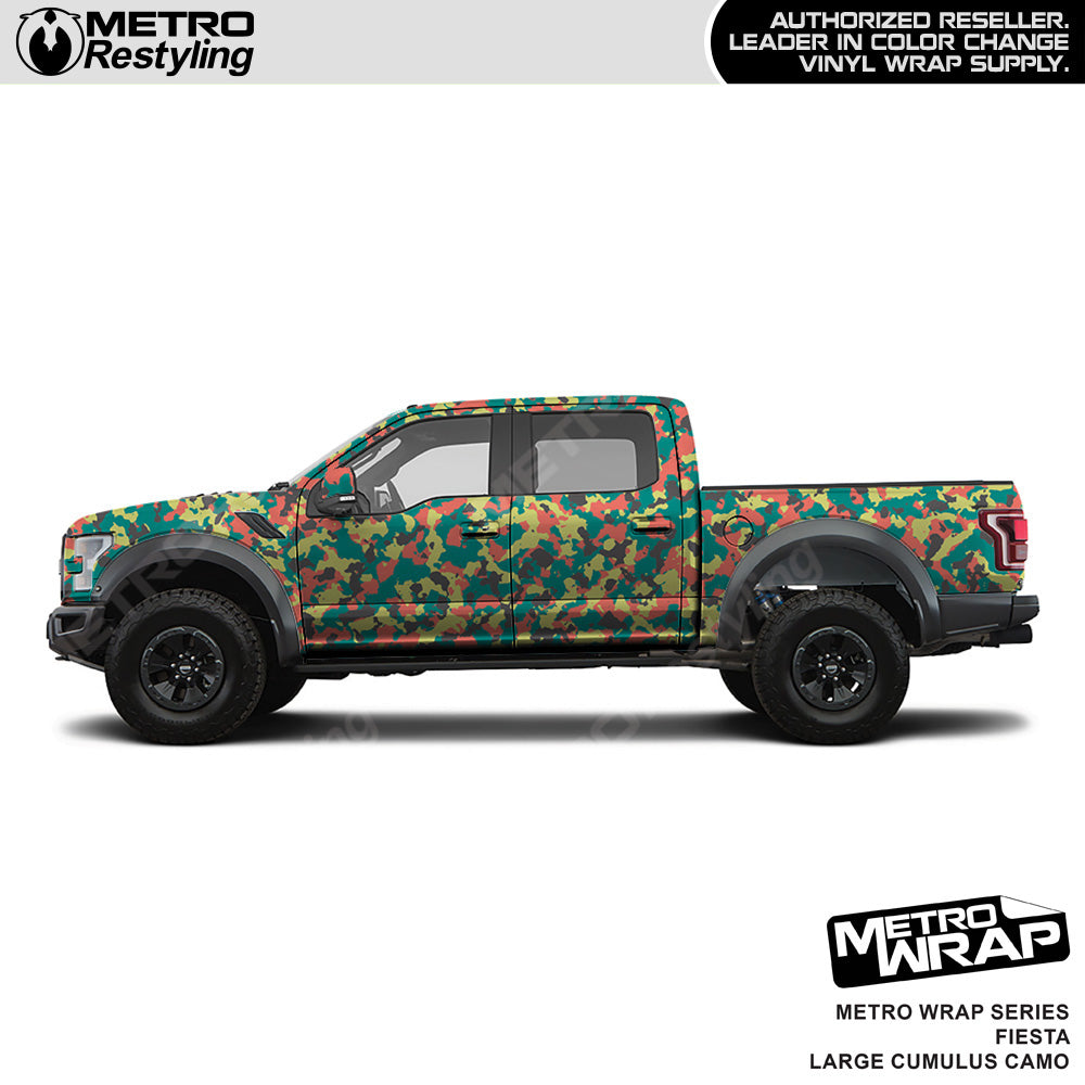 Metro Wrap Large Cumulus Fiesta Camouflage Vinyl Film