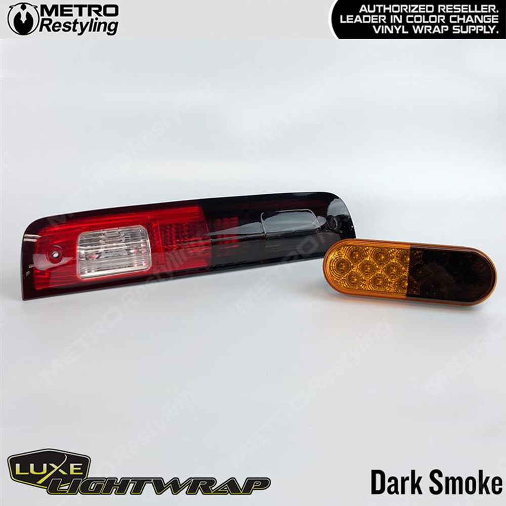 Luxe LightWrap Gloss Smoke Headlight dark smoke