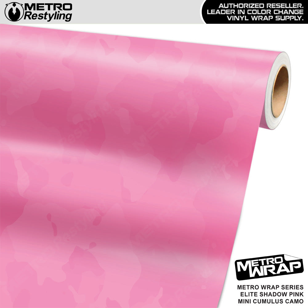 Metro Wrap Mini Cumulus Elite Shadow Pink Camouflage Vinyl Film