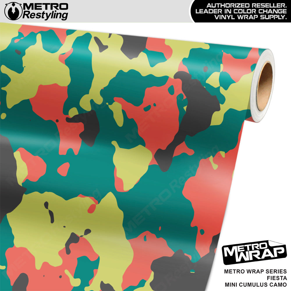 Metro Wrap Mini Cumulus Fiesta Camouflage Vinyl Film