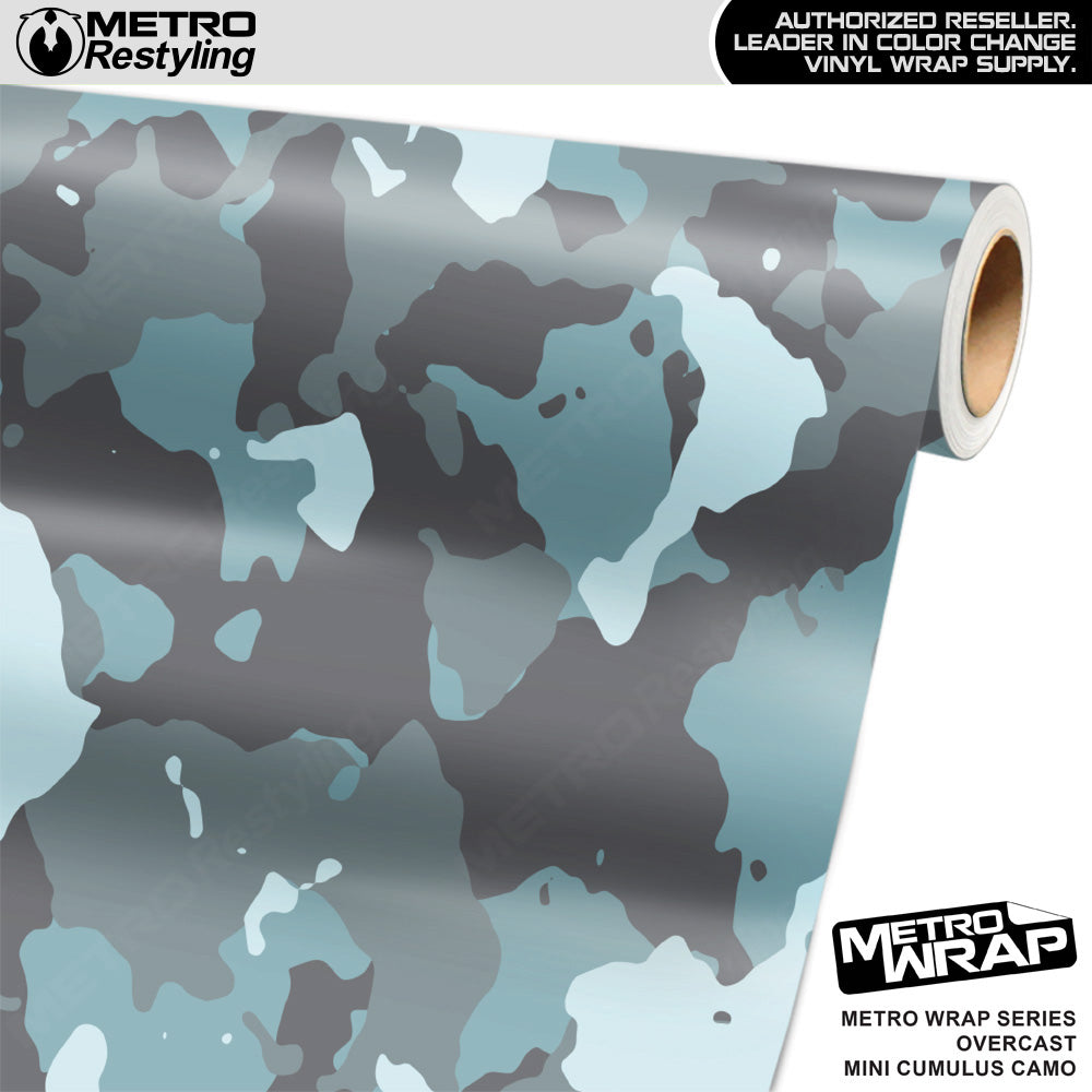 Metro Wrap Mini Cumulus Overcast Camouflage Vinyl Film