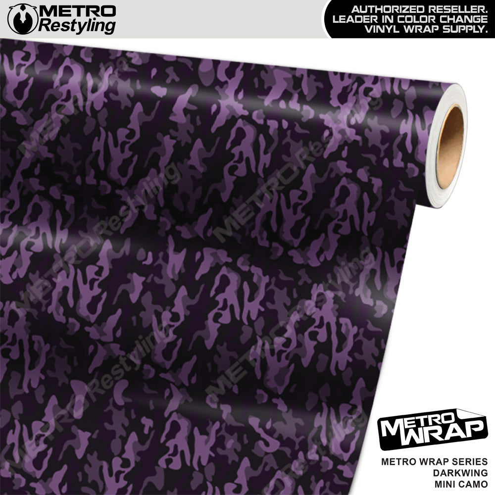 Metro Wrap Mini Classic Darkwing Camouflage Vinyl Film