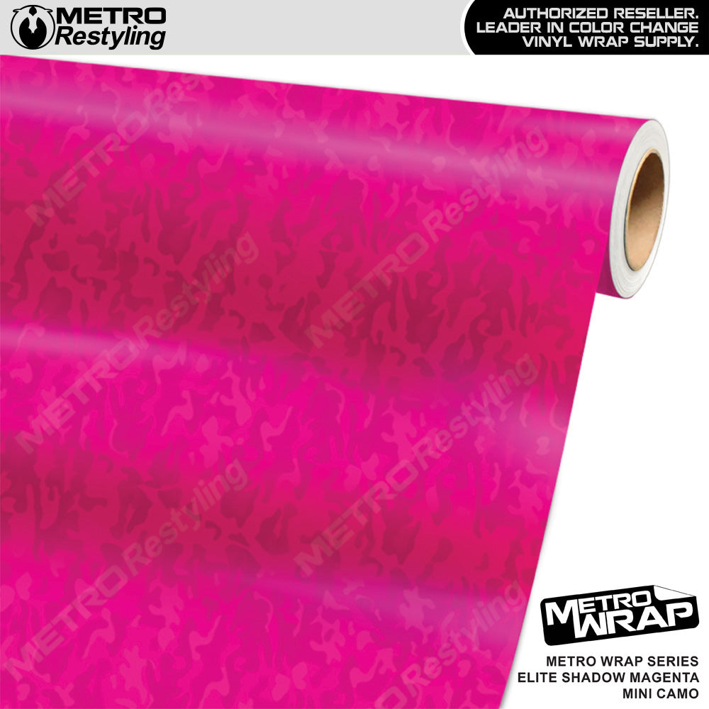 Metro Wrap Mini Classic Elite Shadow Magenta Camouflage Vinyl Film