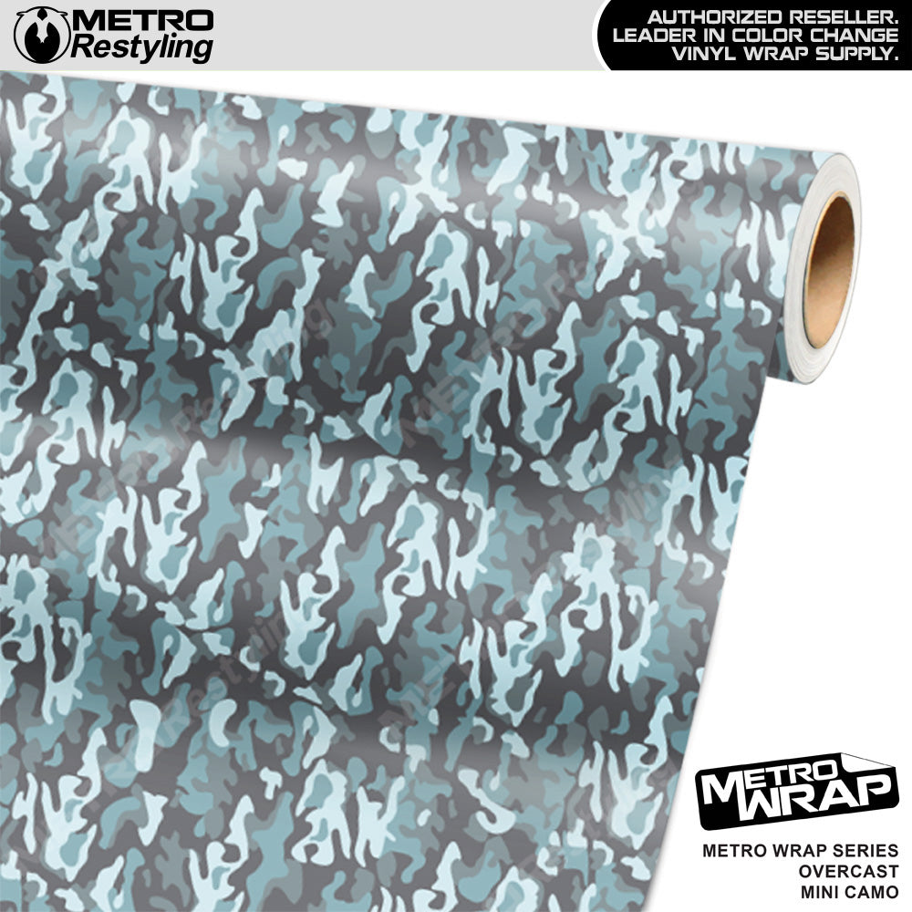 Metro Wrap Mini Classic Overcast Camouflage Vinyl Film