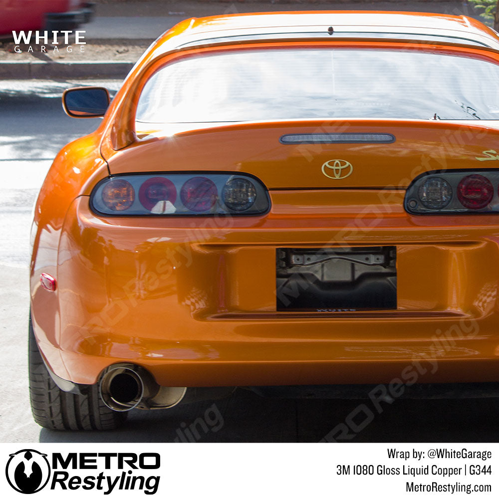 Toyota Orange Wrap