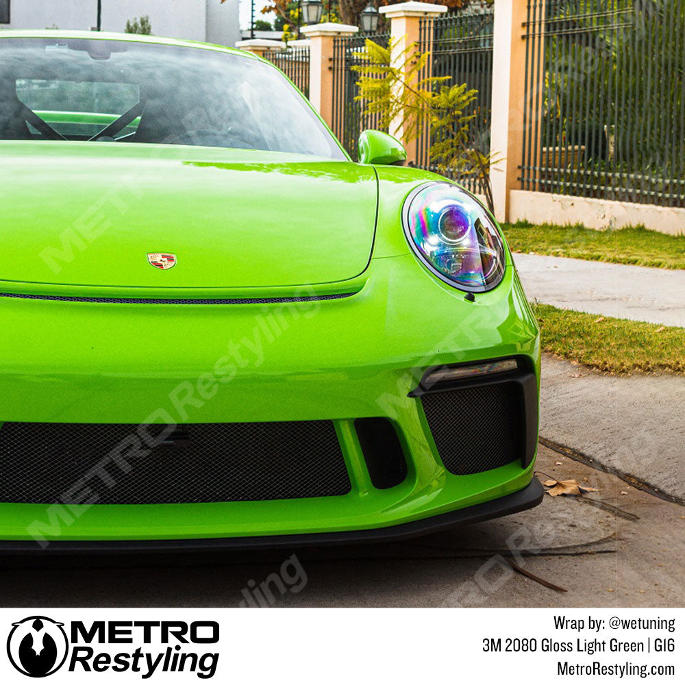 3M quality Gloss grass green Vinyl Wrap whole Car wrap covering Air Bubble  Free / initial Low