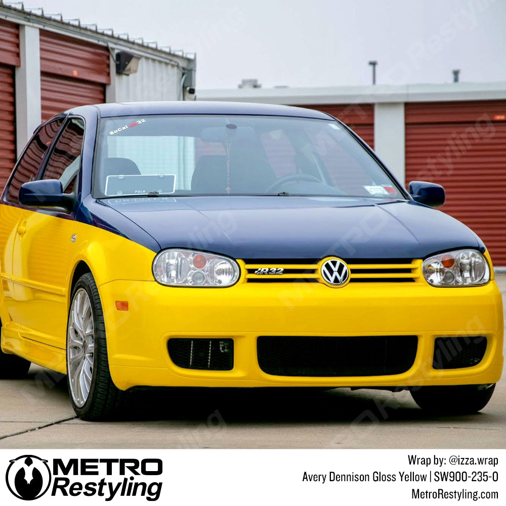 Yellow Volkswagen Wrap