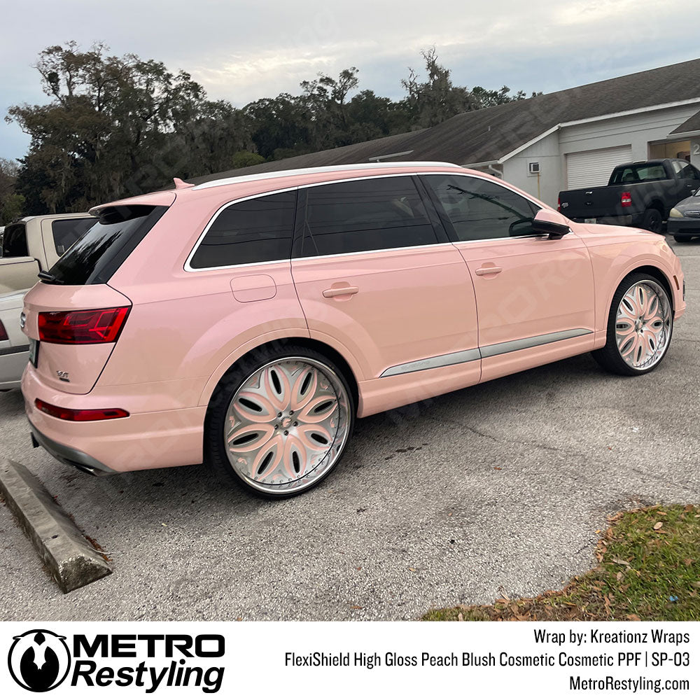 Peach Blush Audi PPF