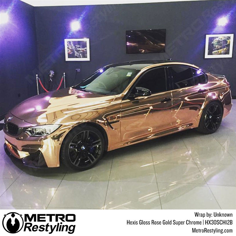 Gloss Metallic Amber Gold Car Wrap – RAXTiFY