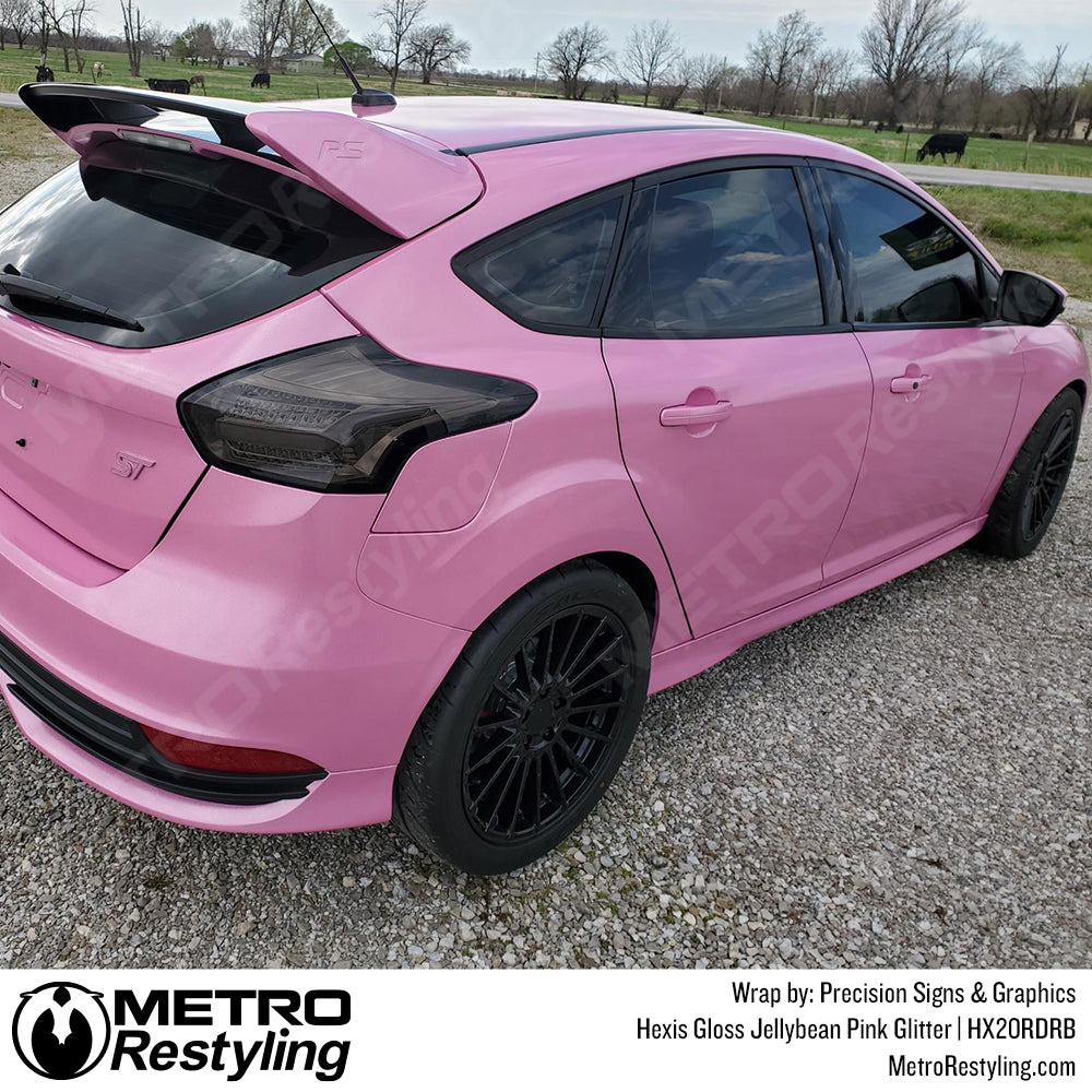Pink Vinyl Wrap for Ford
