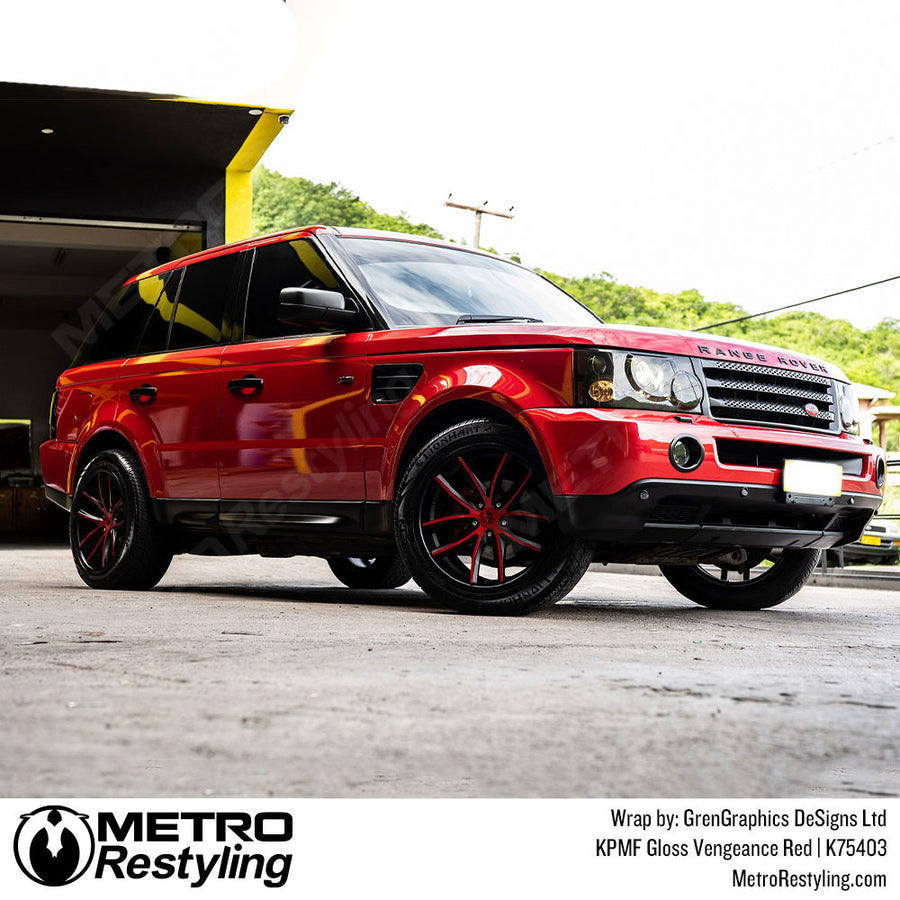 Gloss Vengeance Red KPMF Metro Restyling