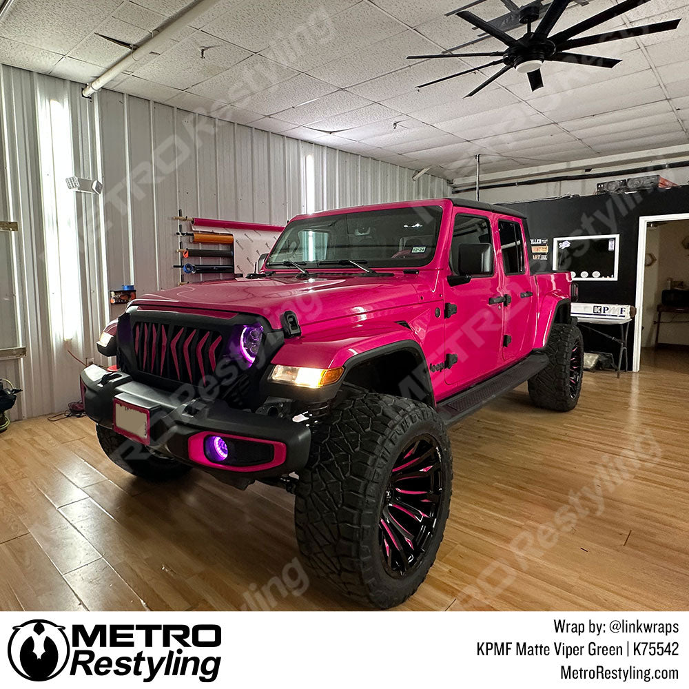 Pink Customized Jeep Wranglers