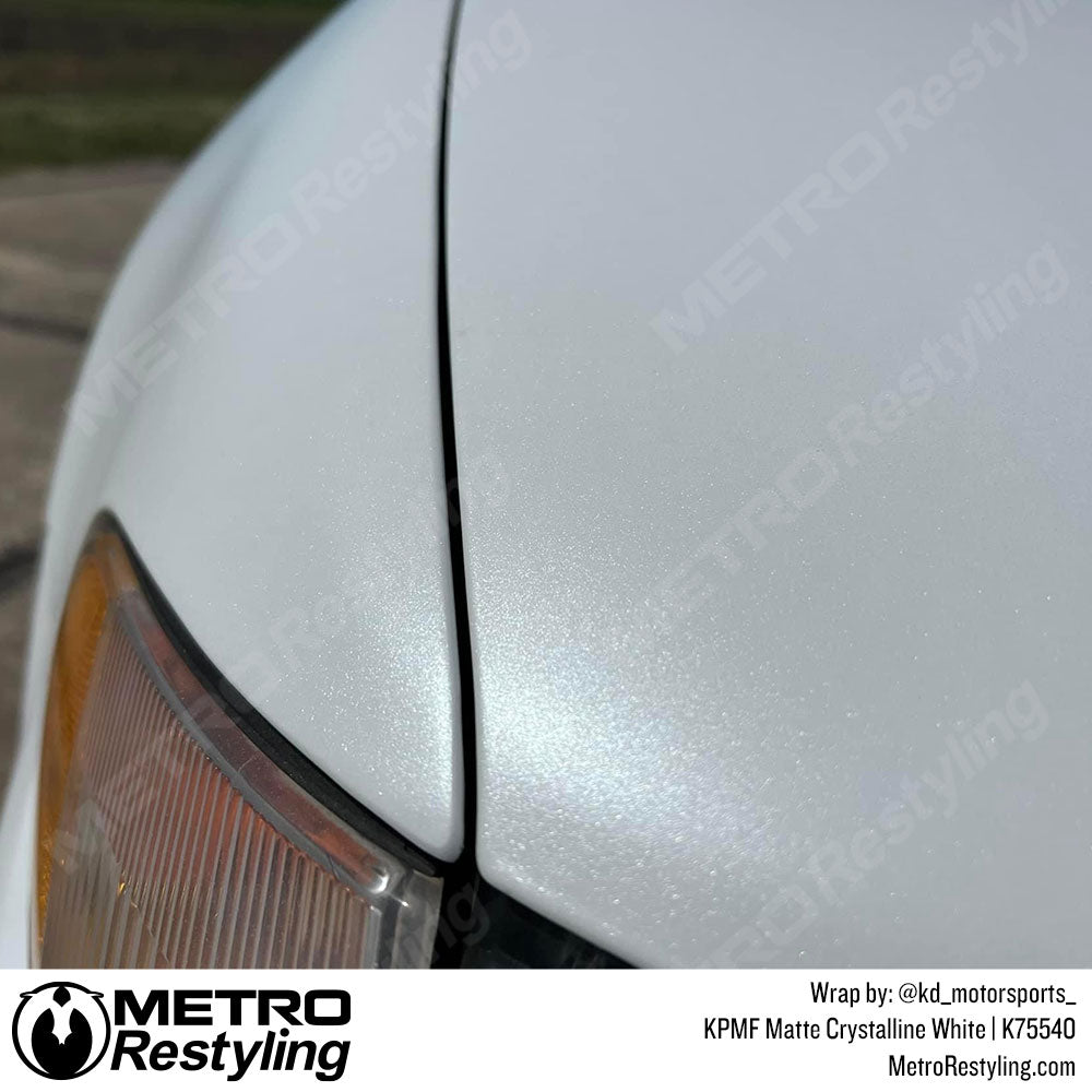 Matte Crystalline White - KPMF | Metro Restyling