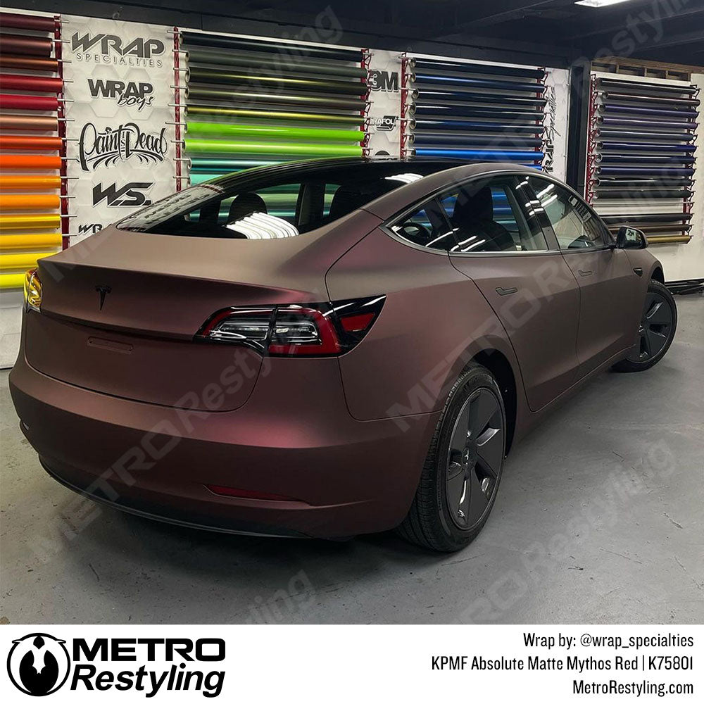 Absolute Matte Mythos Red - KPMF | Metro Restyling
