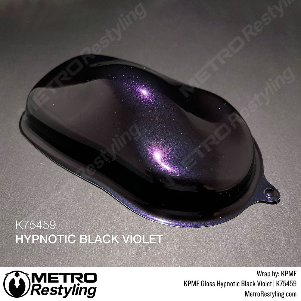 Gloss Hypnotic Black Violet Vinyl Wrap - KPMF | Metro Restyling