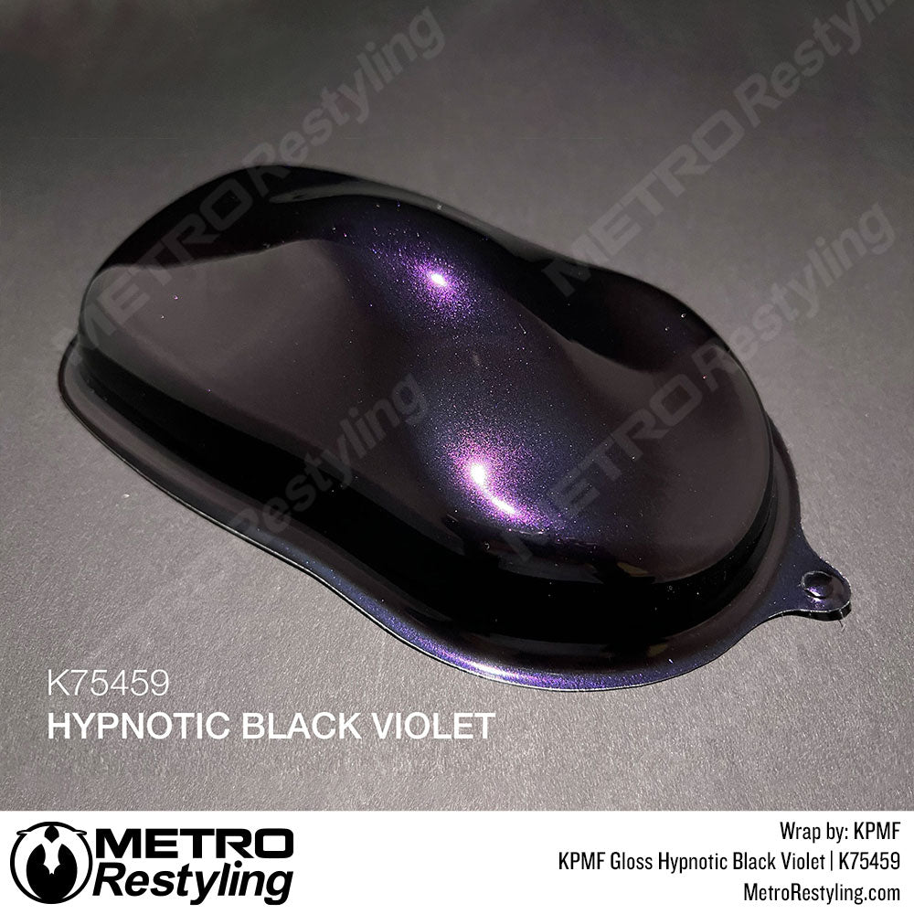 hypnotic black violet wrap
