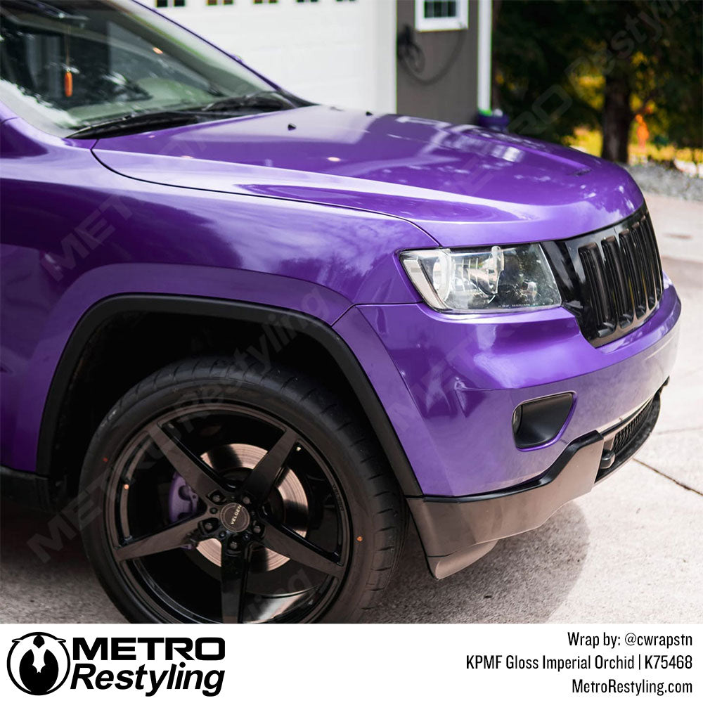 Glossy Purple Jeep Wrap