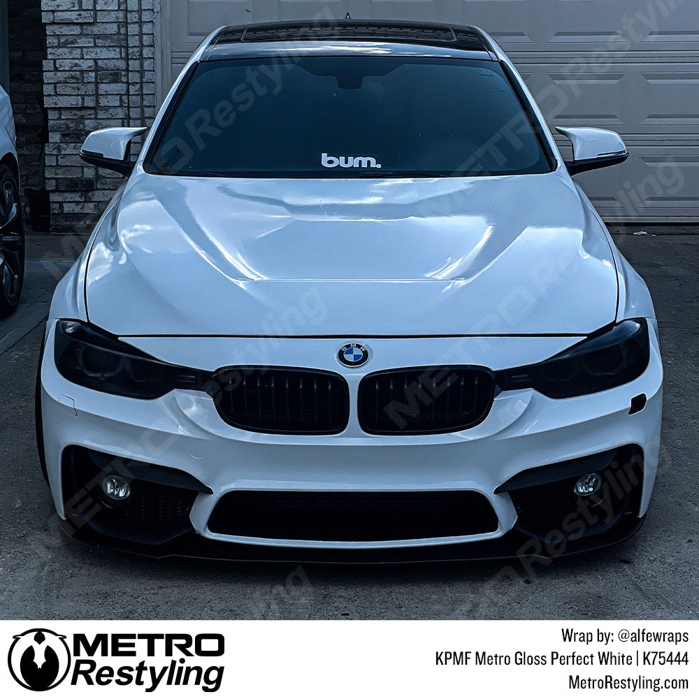 BMW White Wrap