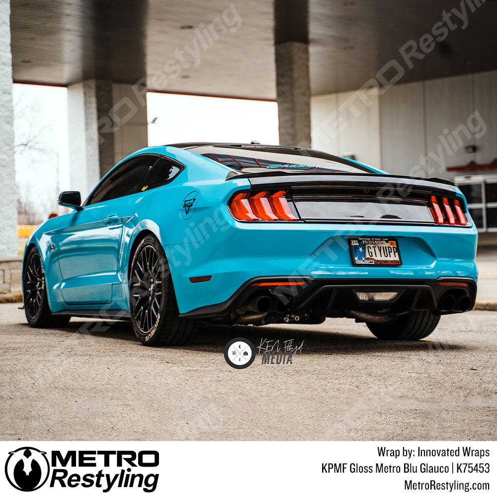 Metro Gloss Blue Glauco Mustang