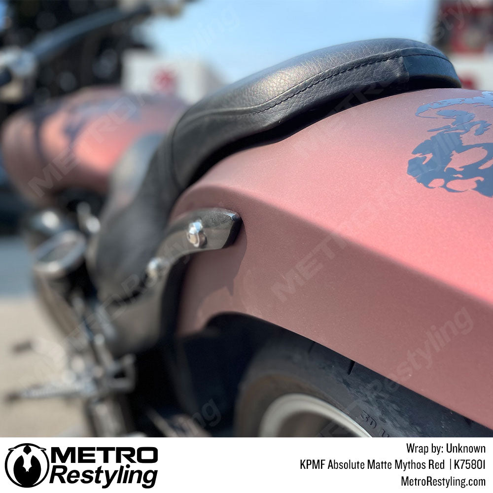 Red Motorcycle vinyl