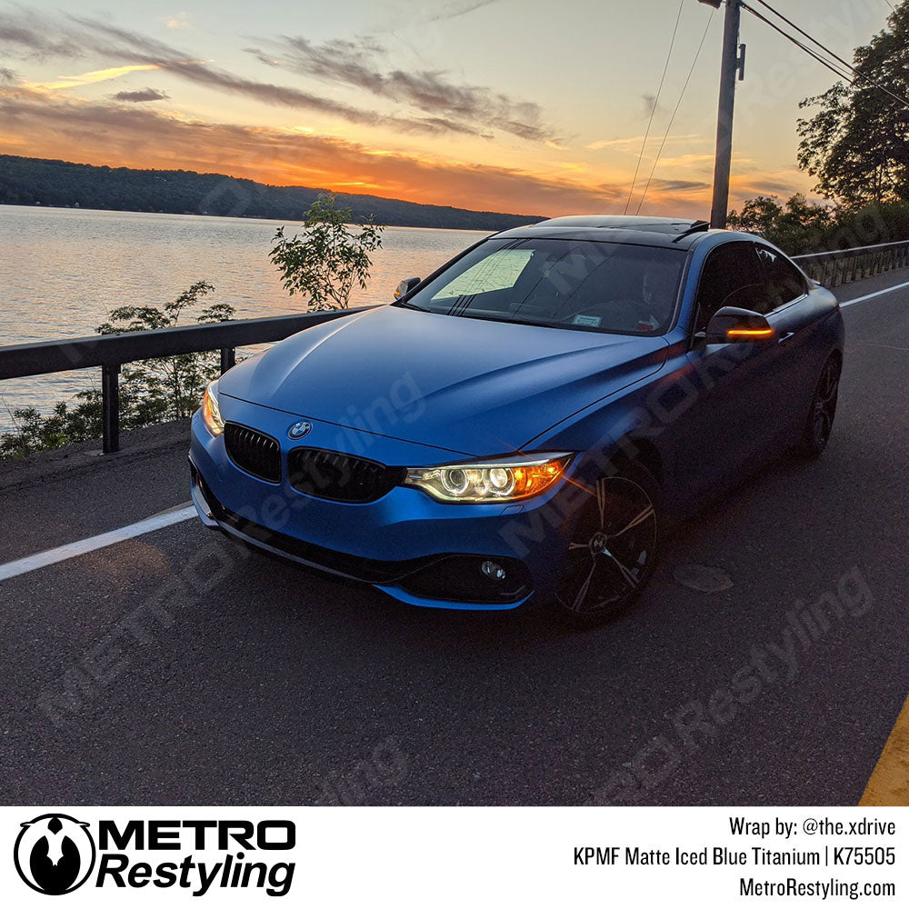 Matte Iced Blue Titanium - KPMF | Metro Restyling