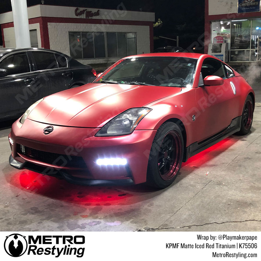 Matte Iced Red Titanium - KPMF | Metro Restyling