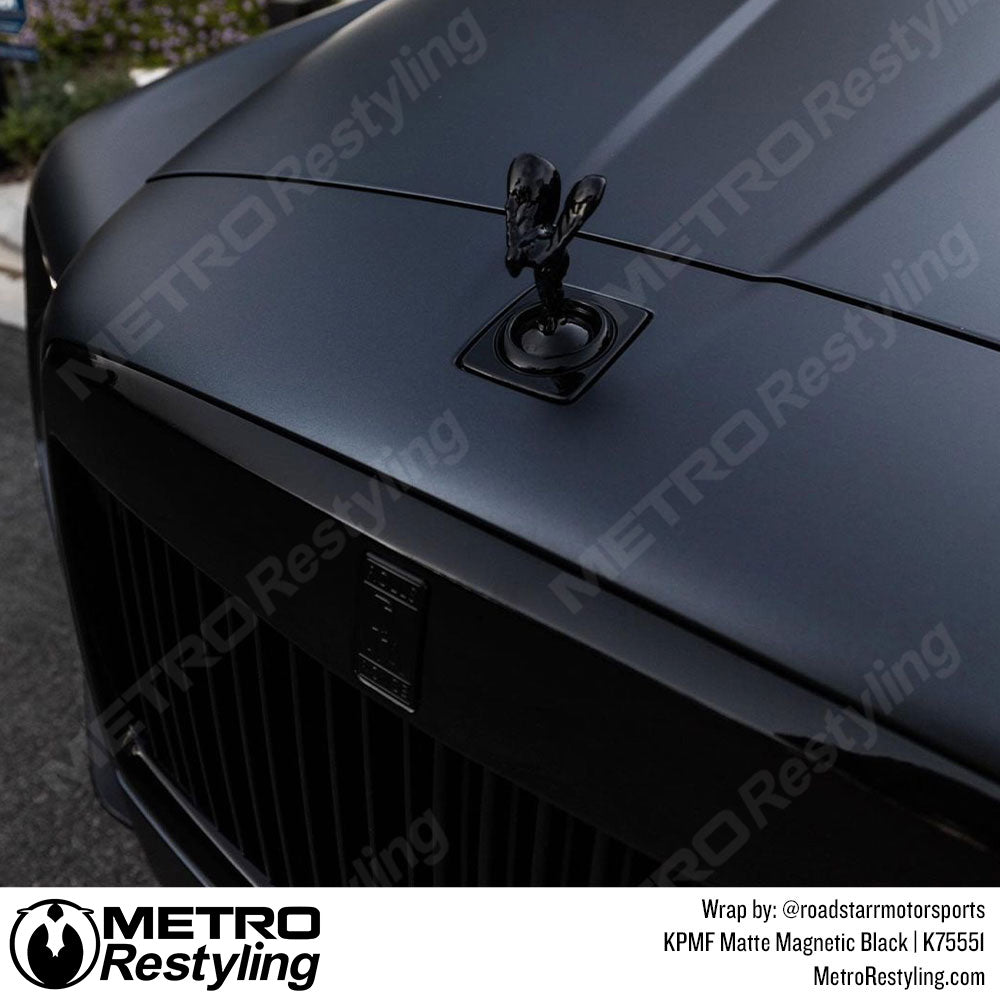 Matte Magnetic Black Rolls Royce