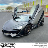 KPMF K75400 Matte Perfect Black Vinyl Wrap | K75547