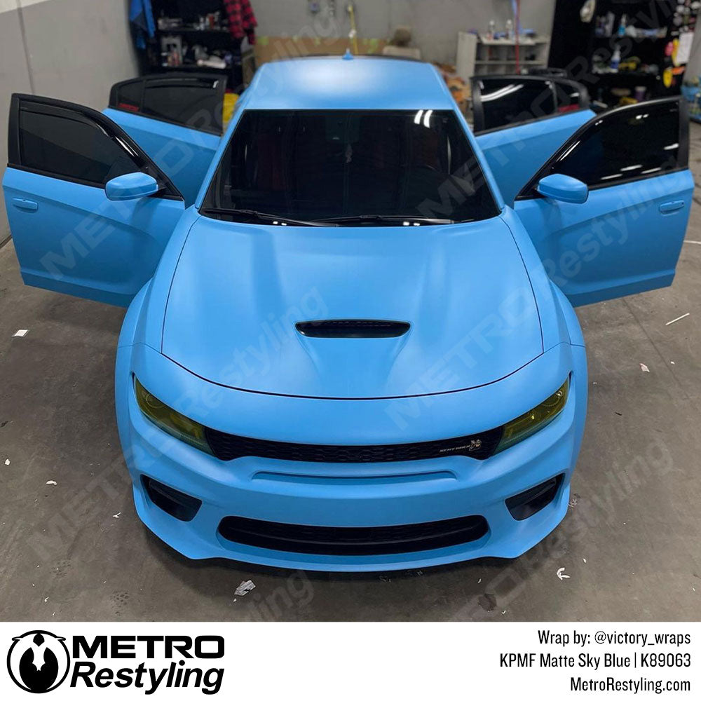 KPMF® K89063 Matt Sky Blue Car Wrap Autofolie 