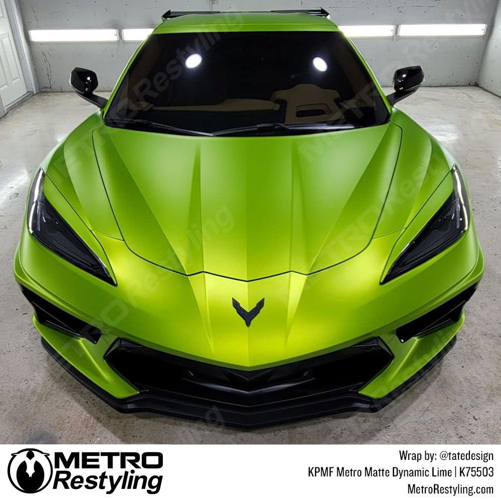 Metro Matte Dynamic Lime - KPMF | Metro Restyling