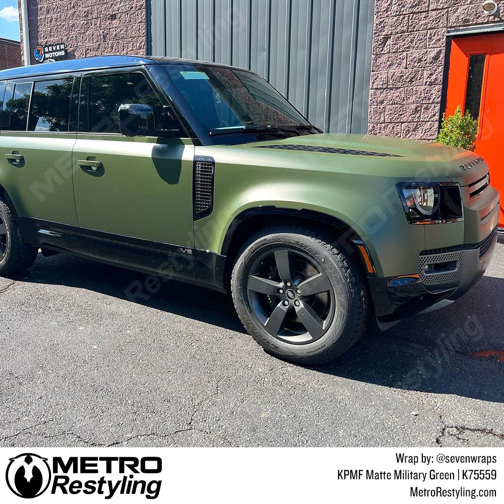 Military Land Rover Wrap