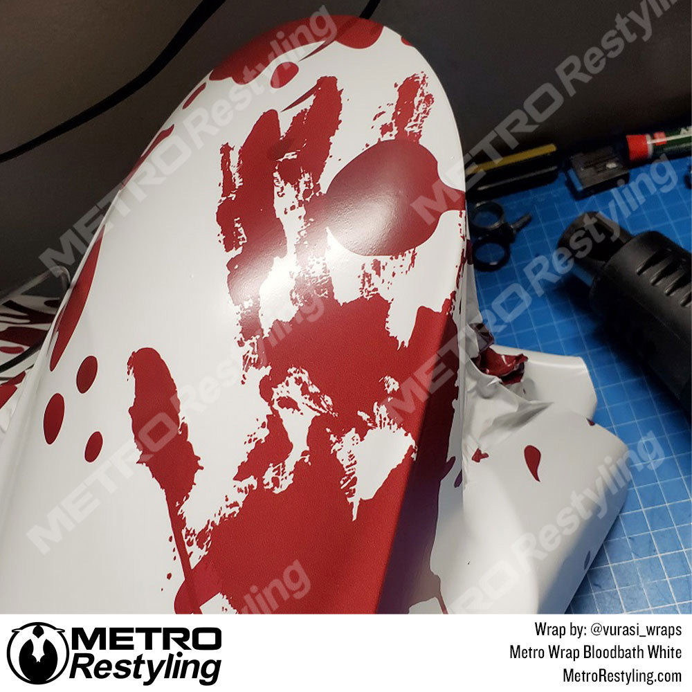 Metro Wrap Bloodbath White