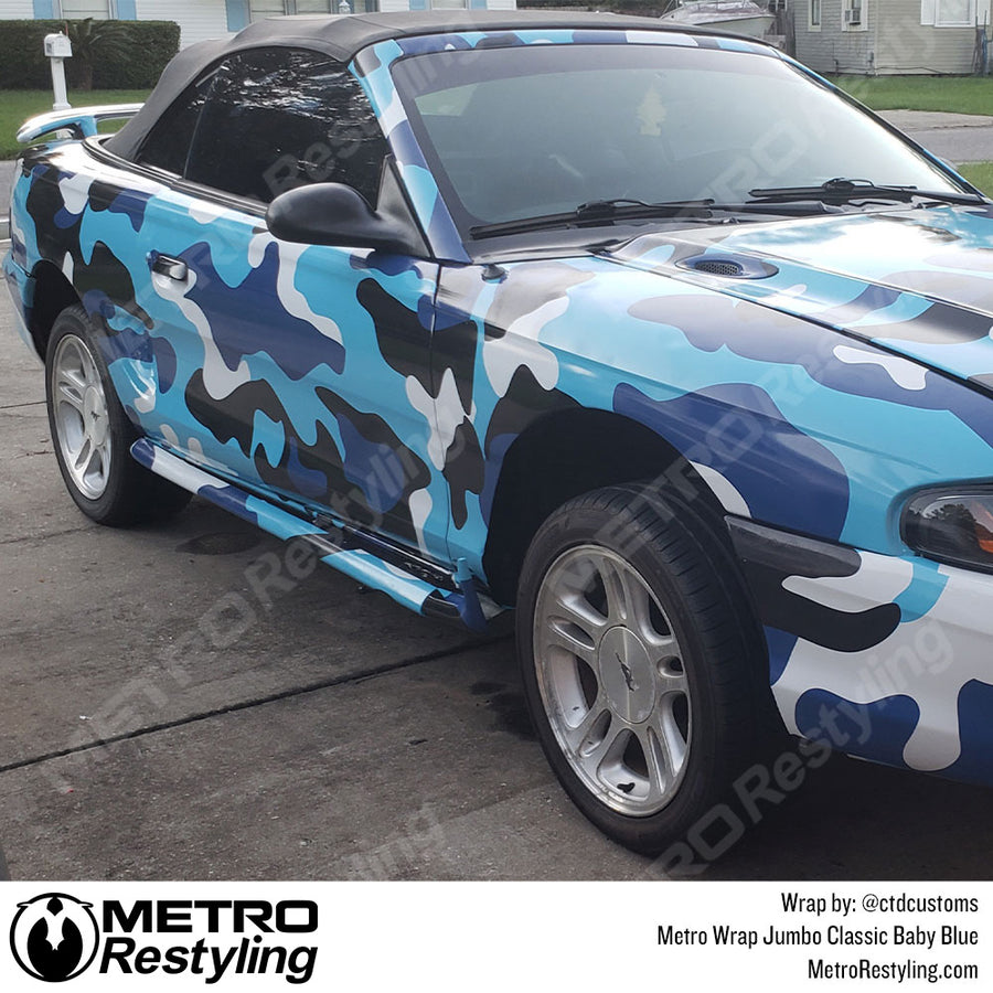 Jumbo Classic Baby Blue - Metro Wrap | Metro Restyling
